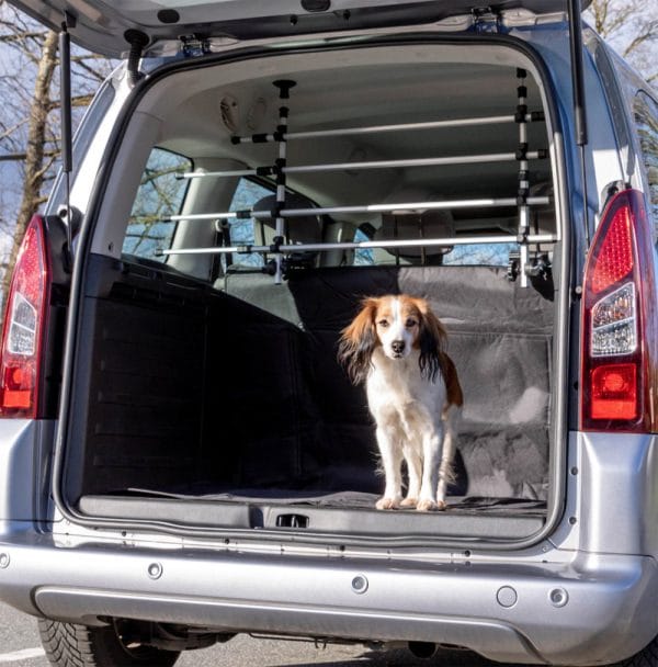 Car Dog Grid - Hundegitter til høje biler, til montering på nakkestøtter